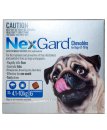 (image for) NexGard Chews Small 4-10kg 6Pack