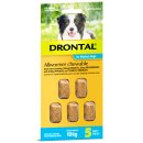 (image for) Drontal Allwormer for Dogs 10kg Chews 5Pack