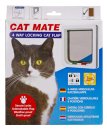 (image for) Petmate Cat Mate Door 4Way Locking White