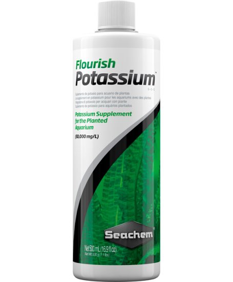 (image for) Seachem Flourish Potassium 500ml - Click Image to Close