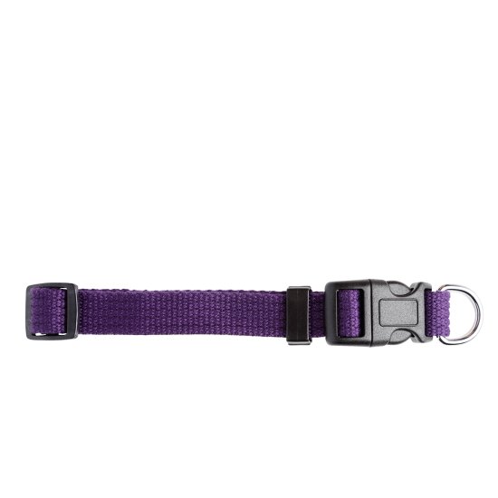 (image for) Beaupets Collar Webbing Adjustable 25Mmx40-60Cm Purple - Click Image to Close