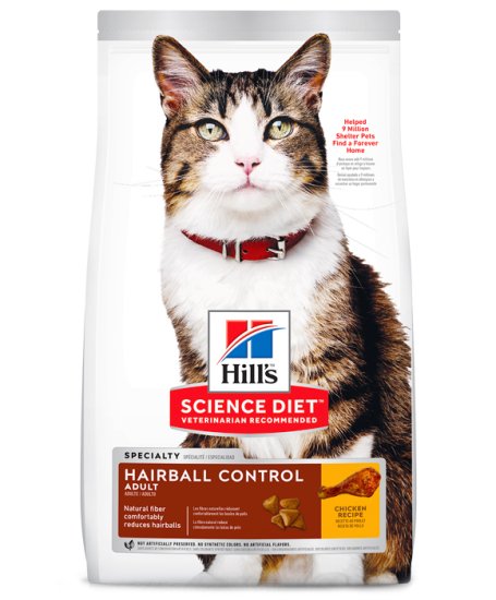 (image for) Hills SD Feline Adult Hairball Control 4kg - Click Image to Close