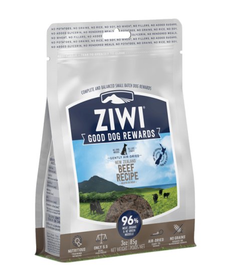 (image for) Ziwi Peak Treats Good Dog Reward 85g Beef - Click Image to Close