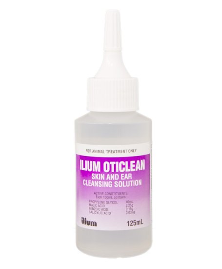 (image for) Troy ilium Oticlean Skin & Ear Cleansing Solution 125ml - Click Image to Close