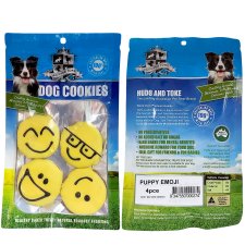 (image for) Huds Toke Cookie Emoji 4Pack 5cm