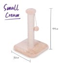 (image for) Kazoo Scratch Post Small Cream 30x30x44cm