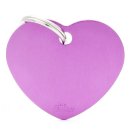 (image for) MYF Tag Basic Heart Purple Large