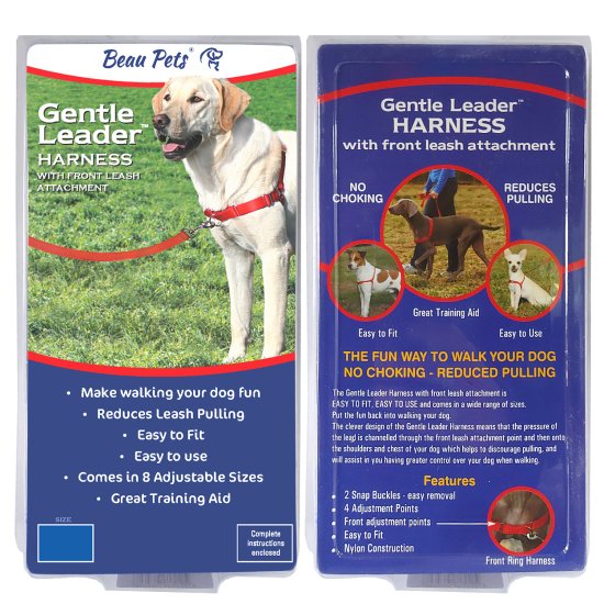 (image for) Beaupets Gentle Leader Harness Small Black - Click Image to Close