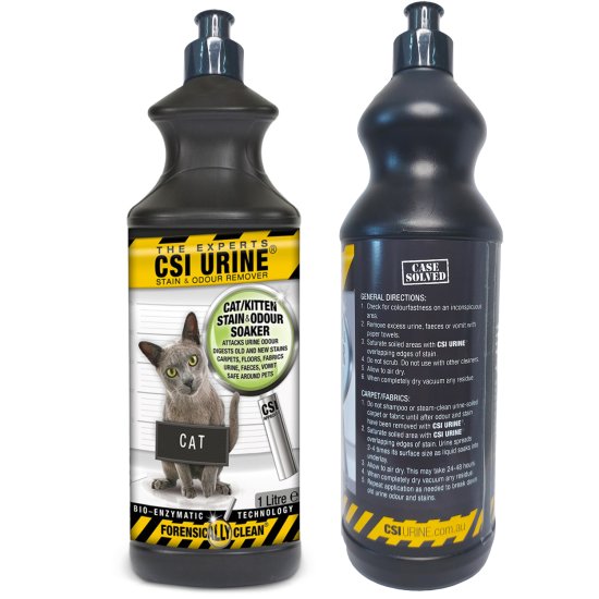 (image for) CSI Urine Cat and Kitten Stain and Odour Soaker 1L - Click Image to Close