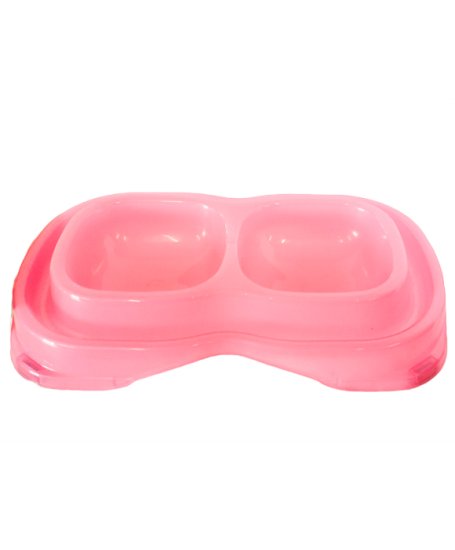 (image for) Allpet Ant Free Plastic Double Bowl - Click Image to Close