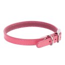 (image for) Beaupets Collar Leather Patent Plain 35Cm Pink