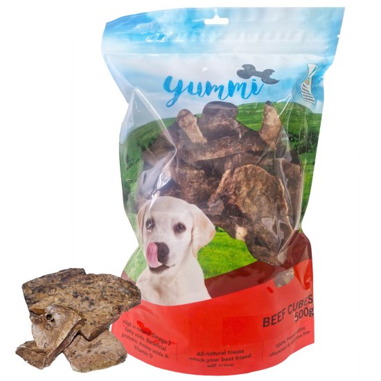 (image for) Yummi Beef Cubes 500g - Click Image to Close