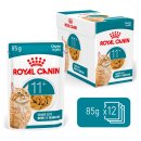 Royal Canin Cat Wet Pouches 12X85G Jelly Ageing 11+ (image for) Royal Canin Cat Wet Pouches 12X85G Jelly Ageing 11+