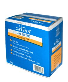 (image for) Catsan Cat Litter Clumping Clay 15Kg