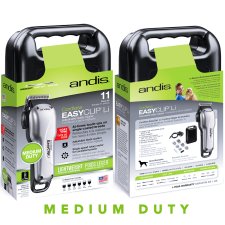 (image for) Andis MediumDuty EasyClip USPLi Cordless with 6 Guide Combs