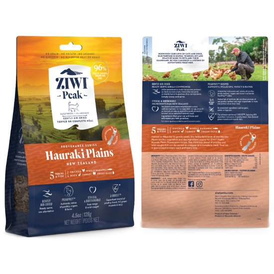 (image for) Ziwi Peak Cat Food Air Dried 128g Hauraki Plains - Click Image to Close