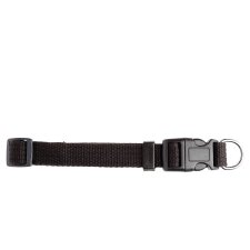 (image for) Beaupets Collar Webbing Adjustable 12Mmx25-35Cm Black