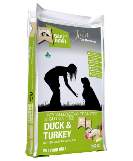 (image for) Meals For Mutts Dog Grain Free Duck Turkey 9Kg - Click Image to Close