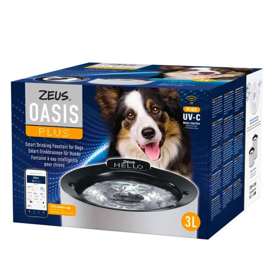 (image for) Zeus Oasis Plus Drinking Fountain 3L - Click Image to Close