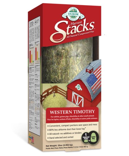 (image for) Oxbow Harvest Stacks Western Timothy 992g - Click Image to Close