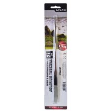 (image for) Aquael Aquarium Stainless Steel Tweezers Straight 27cm
