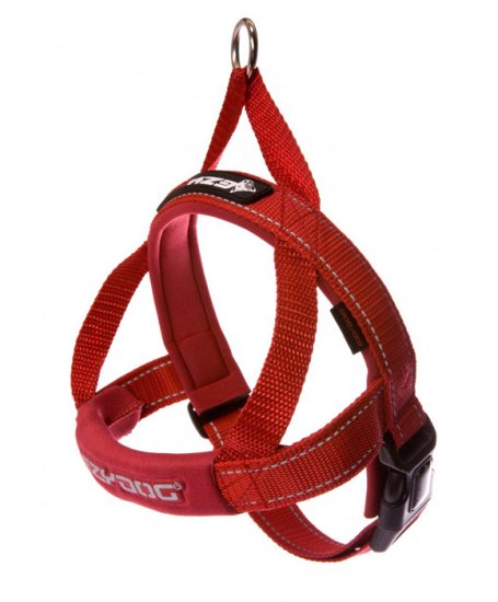 (image for) Ezydog Harness QF 2XS Red - Click Image to Close