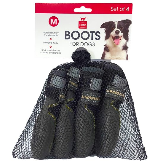 (image for) Allpet Dog Outdoor Dog Boots 4Pk Medium - Click Image to Close