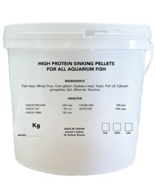 (image for) STF Hi Protein Sinking Fish Pellets 2kg Size Medium