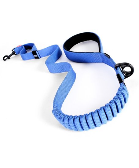 (image for) Ezydog Leash Zero Shock 48 Blue - Click Image to Close