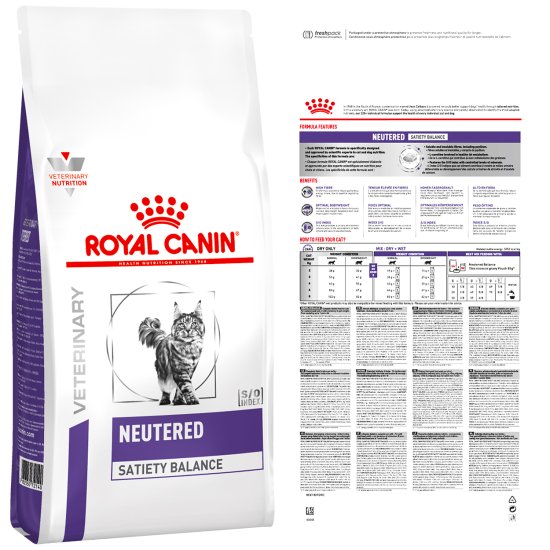 (image for) Royal Canin PD Feline Neutered Satiety 1.5kg - Click Image to Close