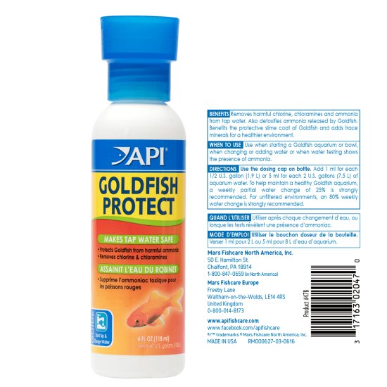 (image for) API Goldfish Protect 120ml - Click Image to Close