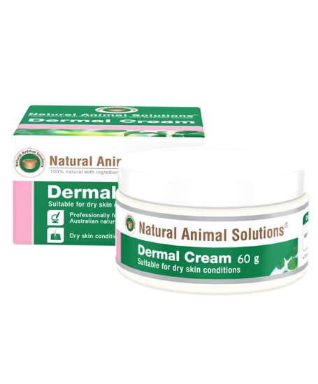 (image for) Natural Animal Solutions Dermal Cream 60G - Click Image to Close