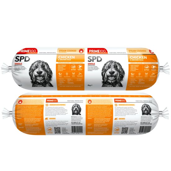 (image for) Prime100 SPD Chicken and Brown Rice 2kg - Click Image to Close