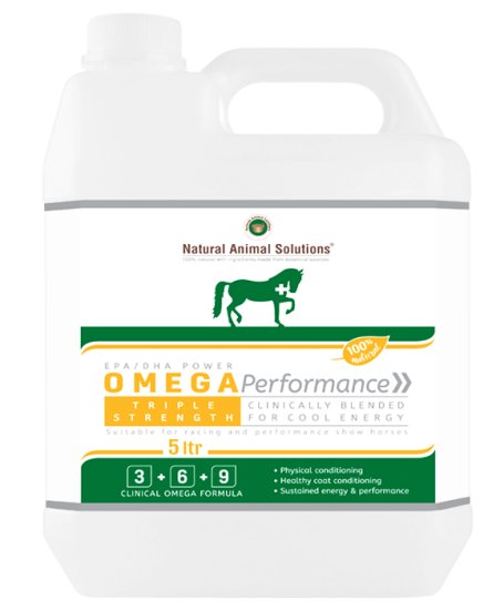 (image for) Natural Animal Solutions Omega Performance 5L - Click Image to Close