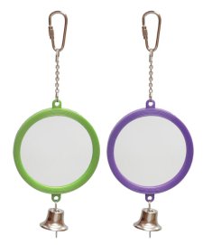 (image for) Kazoo Round Mirror With Bell Large