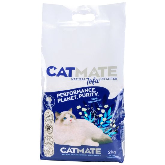 (image for) Catmate Cat Litter Tufu 2kg - Click Image to Close