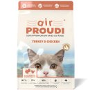 (image for) Proudi Cat Air Dired 400g Turkey Chicken