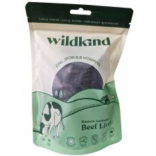 (image for) Wildkind Treats Beef Liver 150g