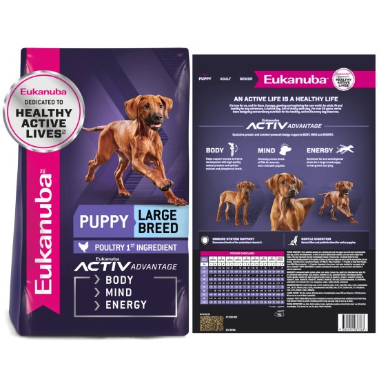 (image for) Eukanuba Dog Puppy Large Breed 15Kg - Click Image to Close