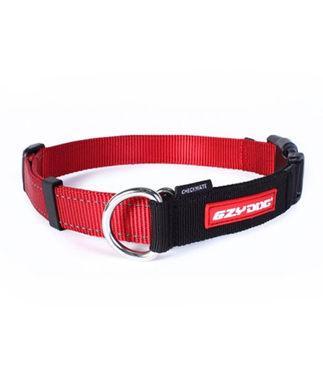 (image for) Ezydog Collar Checkmate XL Red - Click Image to Close