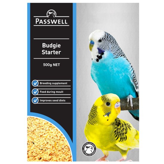 (image for) Passwell Budgie Starter 500G - Click Image to Close
