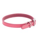 (image for) Beaupets Collar Leather Patent Plain 65Cm Pink