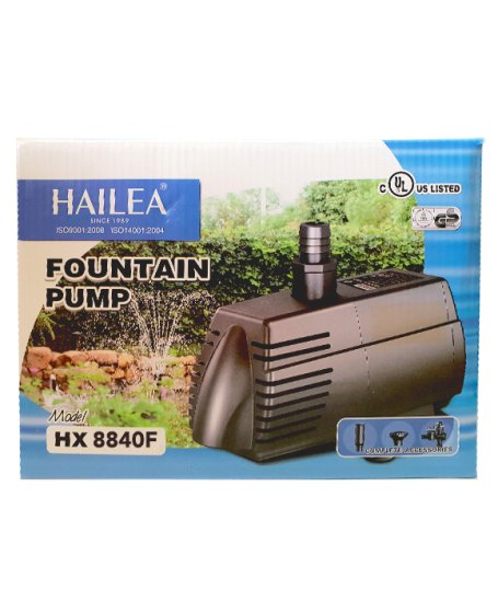 (image for) Hailea Fountain Pump HX8840F 4000L/Phr - Click Image to Close