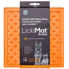 (image for) LickiMat Dog Buddy Orange