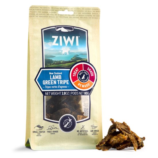 (image for) Ziwi Peak Treats Treats Lamb Green Tripe 80g - Click Image to Close