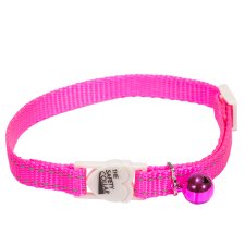 (image for) Beaupets Cat Collar Adjustable Reflective Pink