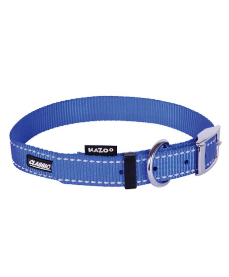 (image for) Kazoo Classic Nylon Collar Blue 650X25Mm XL - Click Image to Close