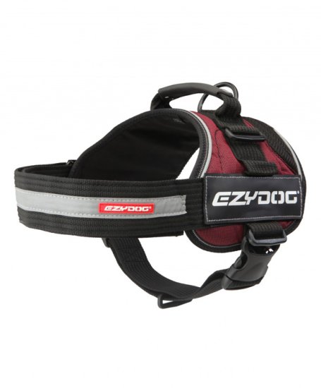 (image for) Ezydog Harness CV 2XS Burgundy - Click Image to Close