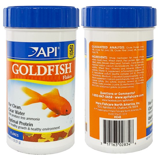 (image for) API Goldfish Flakes 30g - Click Image to Close