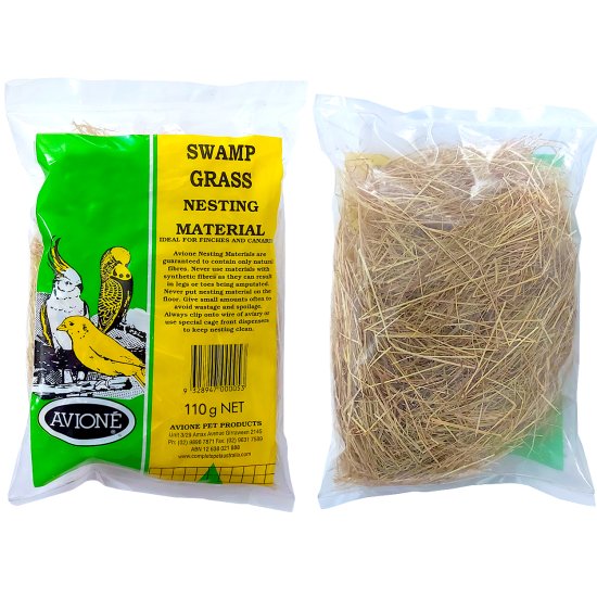 (image for) Avione Nesting Material 110g Swamp Grass - Click Image to Close